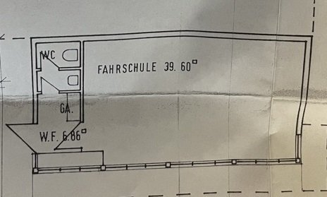 Grundrissplan Expose